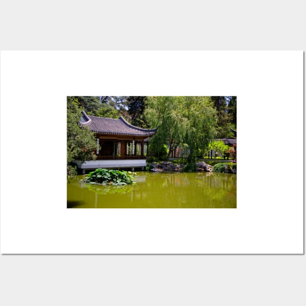 Chinese Pond Wall Art by jswolfphoto